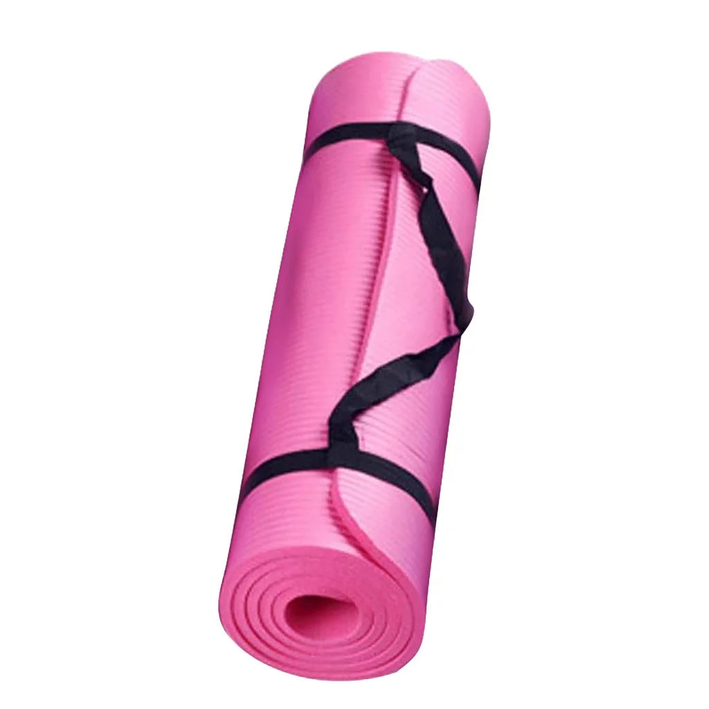 Yoga Mat Non Slip Small 15 Mm Thick and Durable Yoga Mat Anti-Skid Sports Fitness Mat Anti-Skid Mat to Lose Weight Clearance Discount